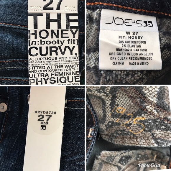 JOE’S JEANS Honey Curvy Bootcut Jeans Booty Fit - Picture 7 of 8